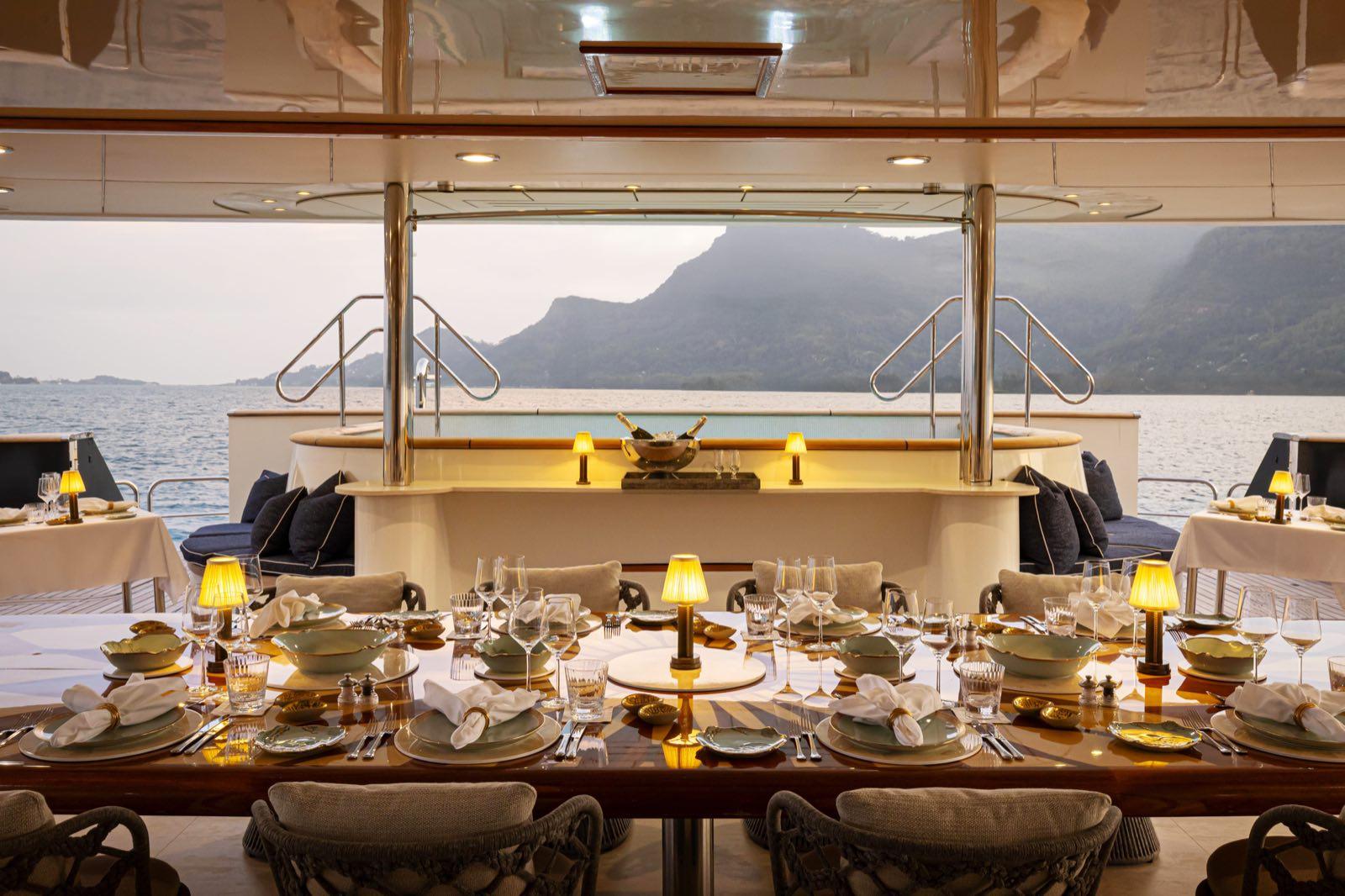 Refined Dining at Sea