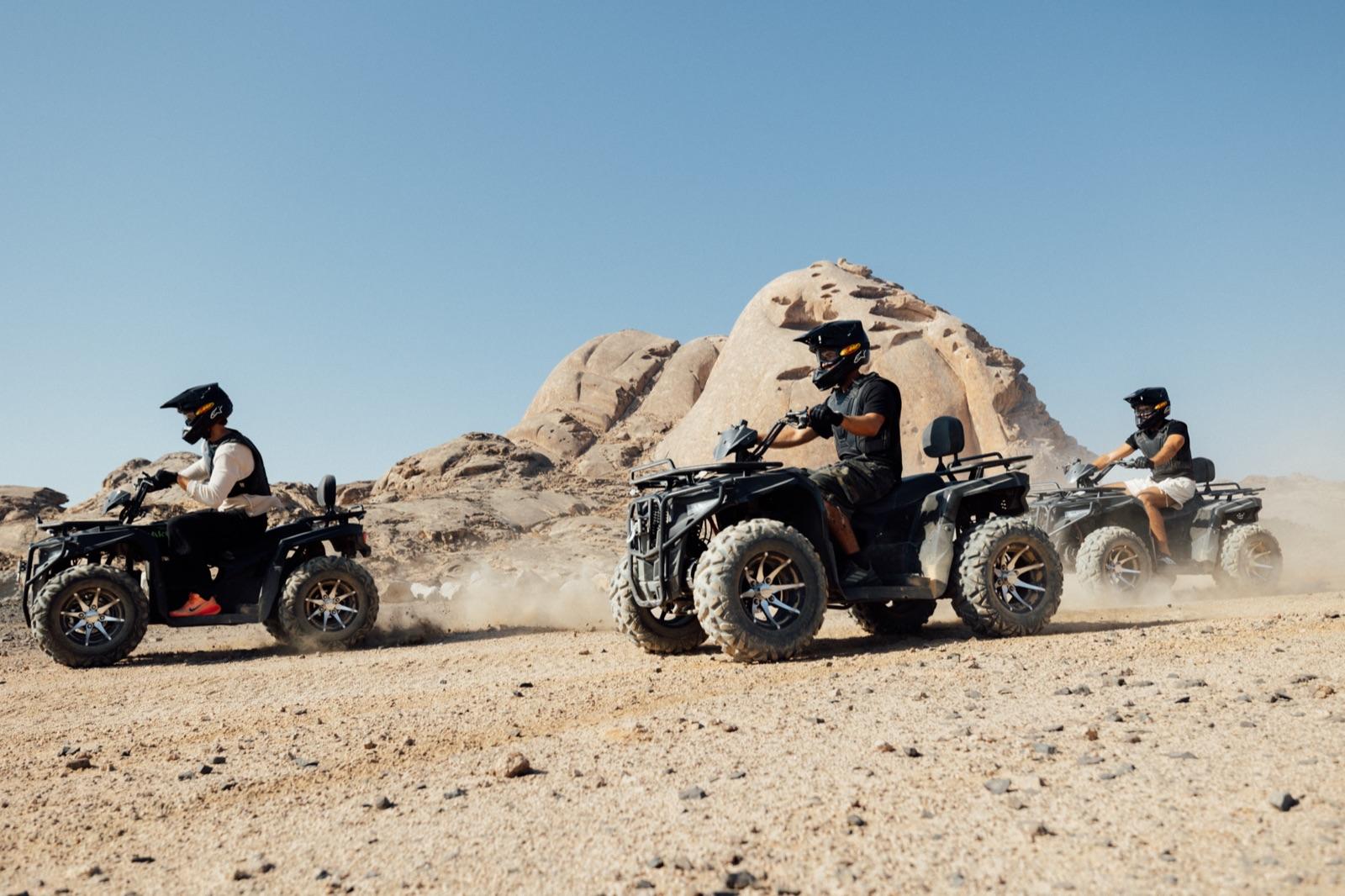 E-Quads in the Wadi