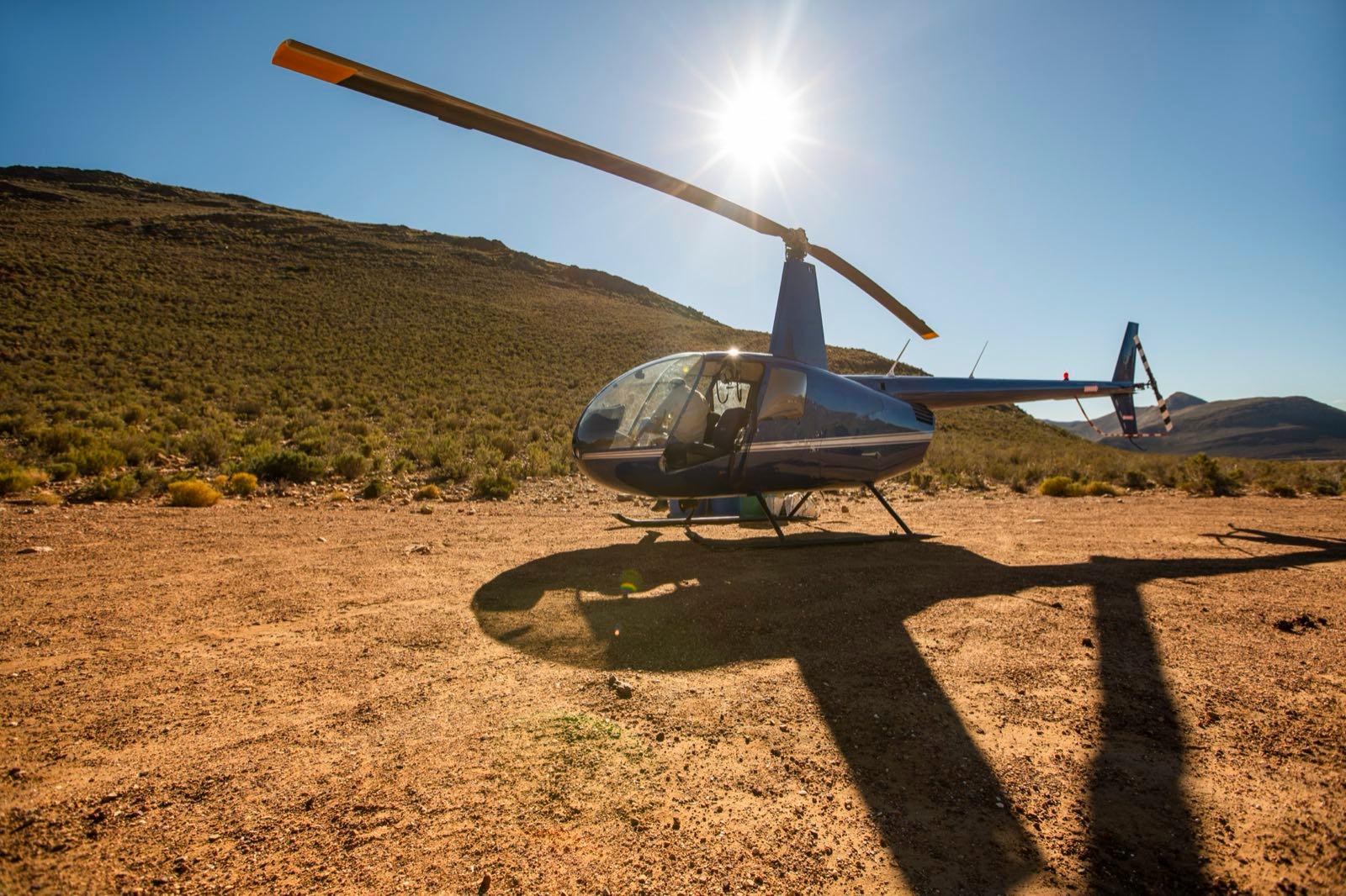 Mara Elephant Project helicopter