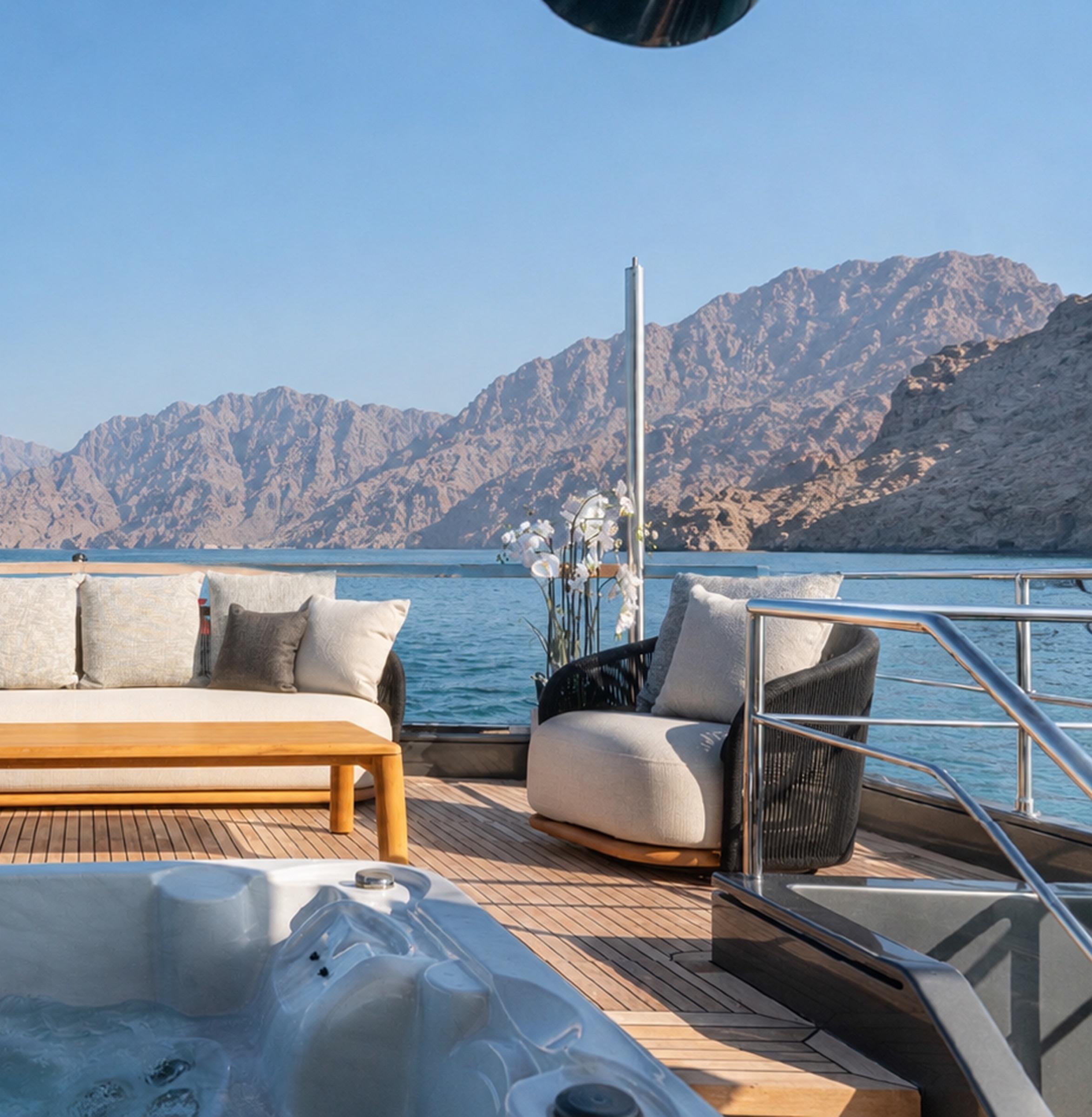From Skyline to Arabian Fjords — interior