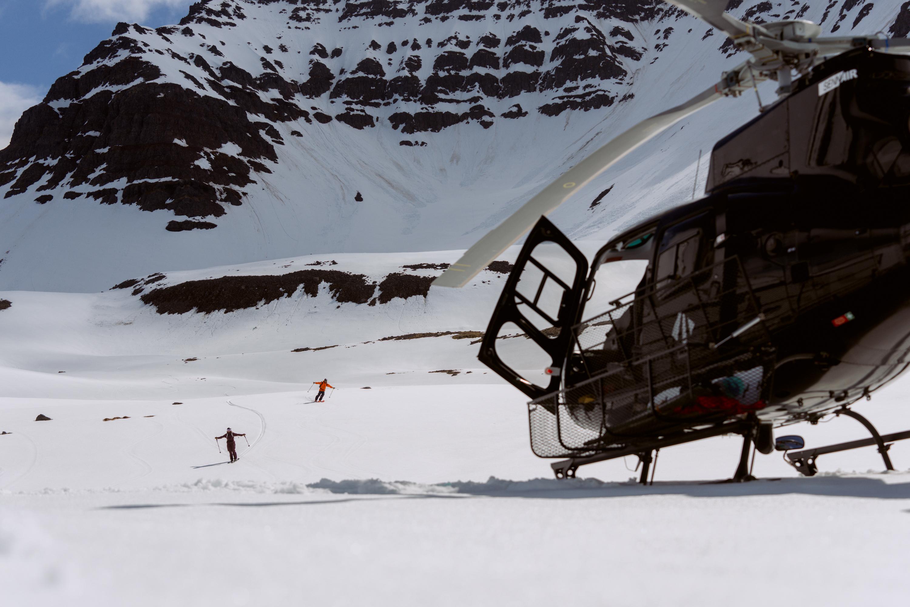 Summit-to-Sea Heli-Skiing on the Troll Peninsula